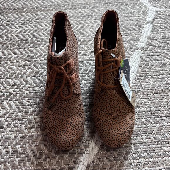 Toms Womens Kala Wedge Boot Sz 7.5 - Picture 4 of 6